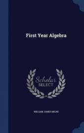 First Year Algebra