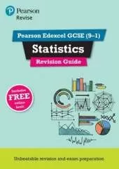Pearson REVISE Edexcel GCSE Statistics Revision Guide inc online edition - 2023 and 2024 exams