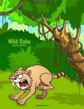 Wild Cats Coloring Book 2