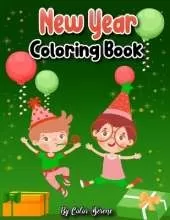 Sparkle & Shine: A New Year's Coloring Journey for Kids Ages 4-10 (LargeFormat 8.5 x 11 inch)