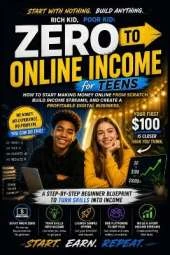 Rich Kid, Poor Kid: Zero to Online Income: A Beginner's Guide to Building Digital Income, Side Hustles, and Online Businesses From Scratch