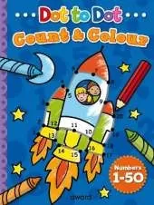 Dot to Dot Count and Colour 1 to 50