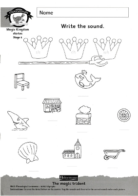 Literacy Edition Storyworlds Stage 6, Fantasy World, Workbook