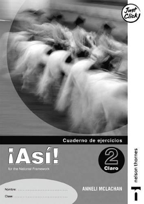 !Asi! 2 Cuaderno De Ejercicios Claro