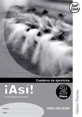 Asi! 2 Cuaderno De Ejercicios Claro