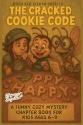 The Cracked Cookie Code: A Funny Cozy Mystery Chapter Book for Kids