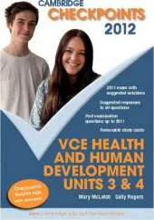 Cambridge Checkpoints VCE Health and Human Development Units 3 and 4 2012