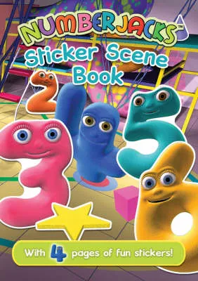 Numberjacks: Sticker Scene Book