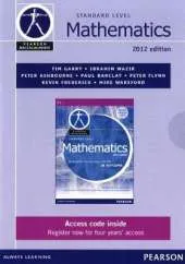 Pearson Baccalaureate Standard Level Mathematics second edition ebook only edition for the IB Diploma: Industrial Ecology