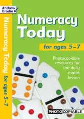 Numeracy Today for Ages 5-7: Photocopiable Resources for the Numeracy Hour