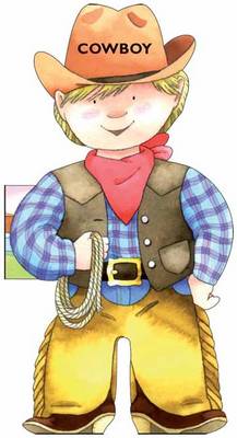 Cowboy: Little People Shape Books