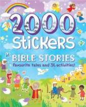 2000 Stickers Bible Stories: Favourite Tales and 36 Activities!