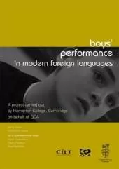 Boys' Performance in Modern Foreign Languages: Listening to Learners