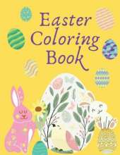Easter Coloring Book: Coloring Book for Children - Fun Easter Coloring Book for Kids - Easter Mandala Coloring Book