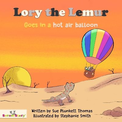 Lory the Lemur Goes in a hot air balloon