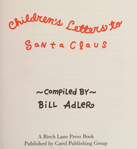 Children's Letters to Santa Claus