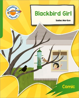 Reading Planet: Rocket Phonics – Target Practice - Blackbird Girl - Green