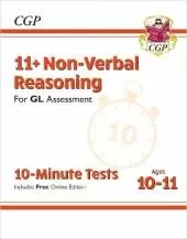 11+ GL 10-Minute Tests: Non-Verbal Reasoning - Ages 10-11 Book 1 (with Online Edition): for the 2025 exams