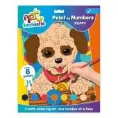 Art Fantastic Paint-by-Numbers Kit: Puppy