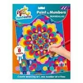 Art Fantastic Paint-by-Numbers Kit: Mandalas
