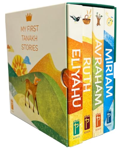 My First Tanakh Stories Set (4v): Avraham, Miriam, Eliyahu, Ruth