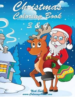 Christmas Coloring Book 3 & 4