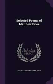 Selected Poems of Matthew Prior