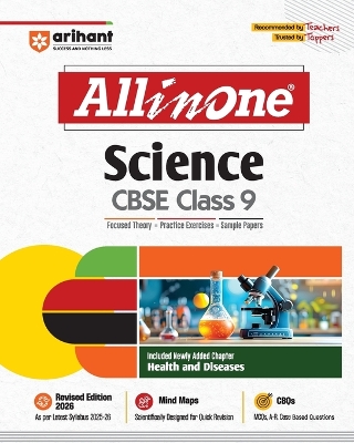 Arihant All in One Science Class 9 for CBSE Exam 2025-26 As per Recommendations of NEP 2020 Based on the latest NCERT