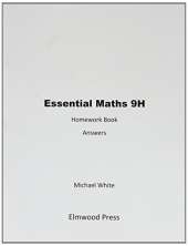 Essential Maths 9H Homework Answers