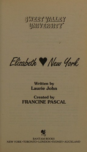 Elizabeth Loves New York