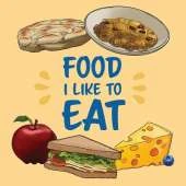 Food I Like to Eat: English Edition