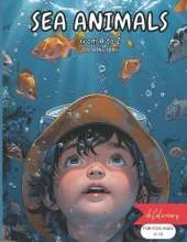 Sea Animal from A to Z - Coloring book