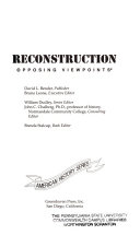 Reconstruction