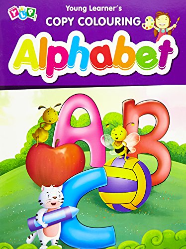 Alphabet: Copy Colouring Book