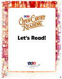 Open Court Reading, Little Book 1: Let's Read!, Grade 1