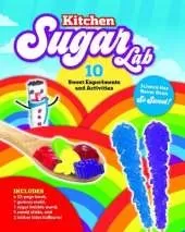 Kitchen Sugar Lab: Science Has Never Been So Sweet! 10 Sweet Experiments and Activities – Includes: a 32-page book, 1 gummy mold, 1 sugar bubble wand, 5 candy sticks, and 2 rubber latex balloons!