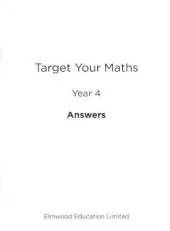 Target Your Maths Year 4 Answer Book