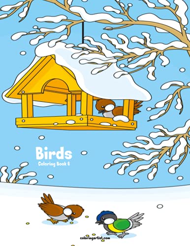 Birds Coloring Book 6
