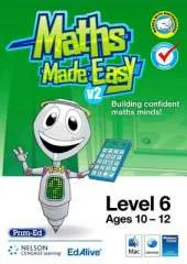 Maths Made Easy CD-Rom Series: Level 6 CD-Rom