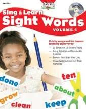 Sing & Learn Sight Words: Volume 4