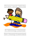 Draw and Write: Writing Journal for Young Learners