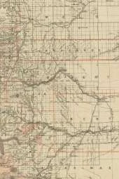 Colorado Vintage Map Field Journal Notebook, 50 pages/25 sheets, 4x6