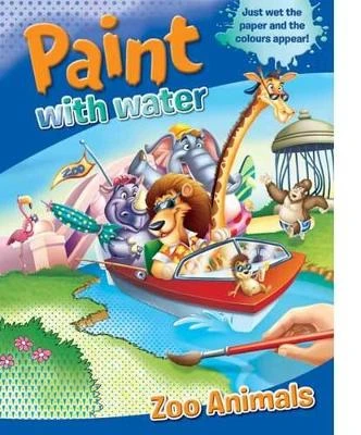 Paint with Water: Zoo Animals