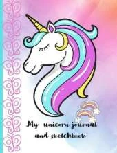 My unicorn journal and sketchbook
