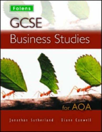 GCSE Business Studies: Teacher Support File & CD-ROM - AQA