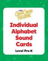 Open Court Reading PreK, Individual Alphabet Sound Cards