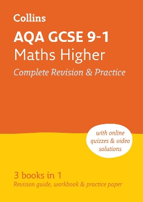 AQA GCSE 9-1 Maths Higher All-in-One Complete Revision and Practice: Ideal for the 2026 and 2027 Exams Includes Online Edition, Quizzes and Video Solutions
