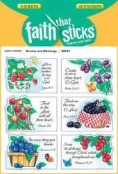 Berries And Blessings - Faith That Sticks Stickers