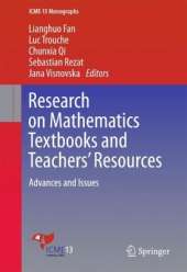 Research on Mathematics Textbooks and Teachers’ Resources: Advances and Issues