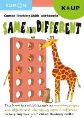 Kumon Thinking Skills Workbooks K: Same and Different